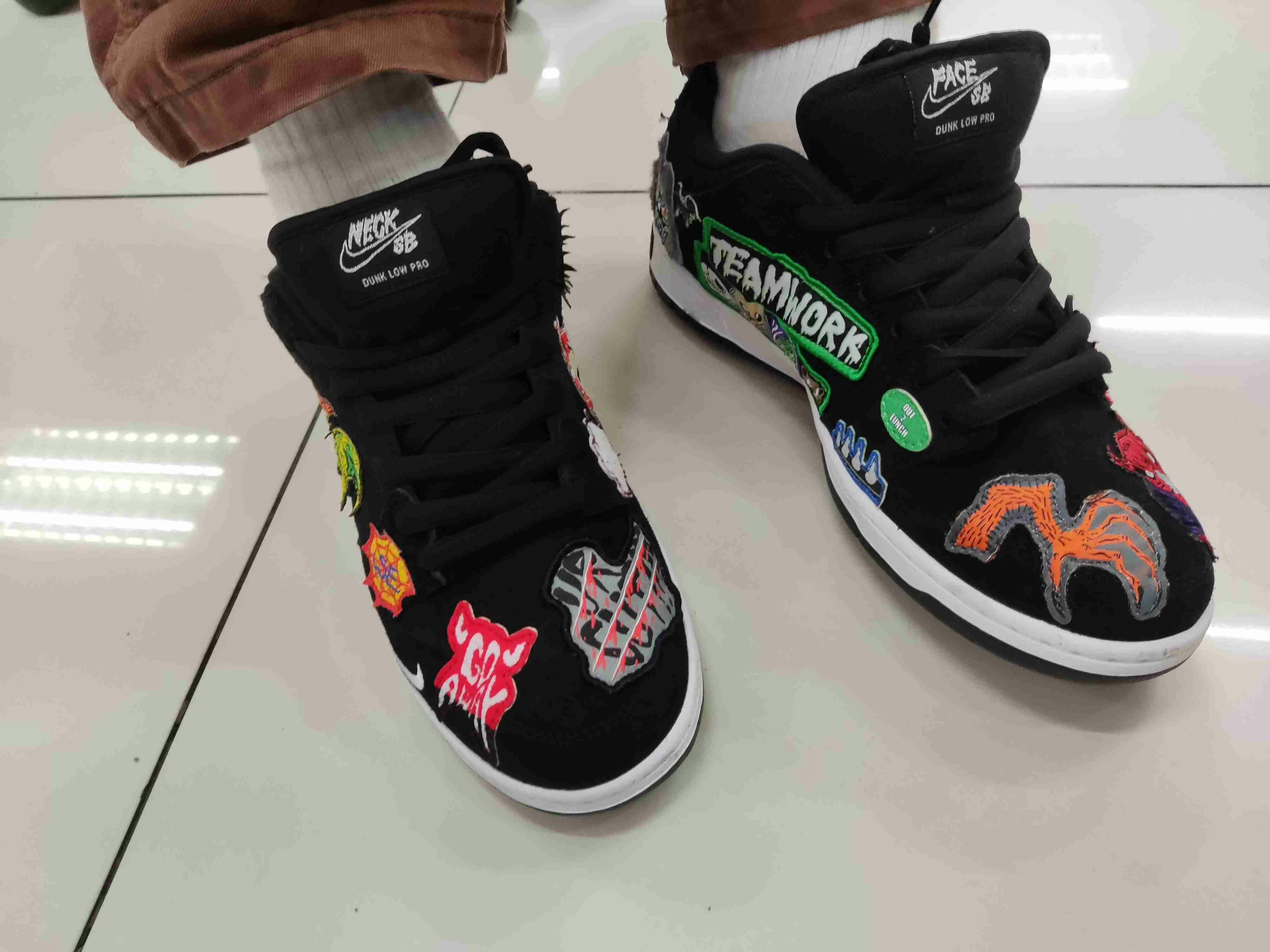 Neckface x Nike SB Dunk Low Pro 'Black' DQ4488-001 Neckface x Nike SB Dunk Low Pro 'Black' DQ4488-001